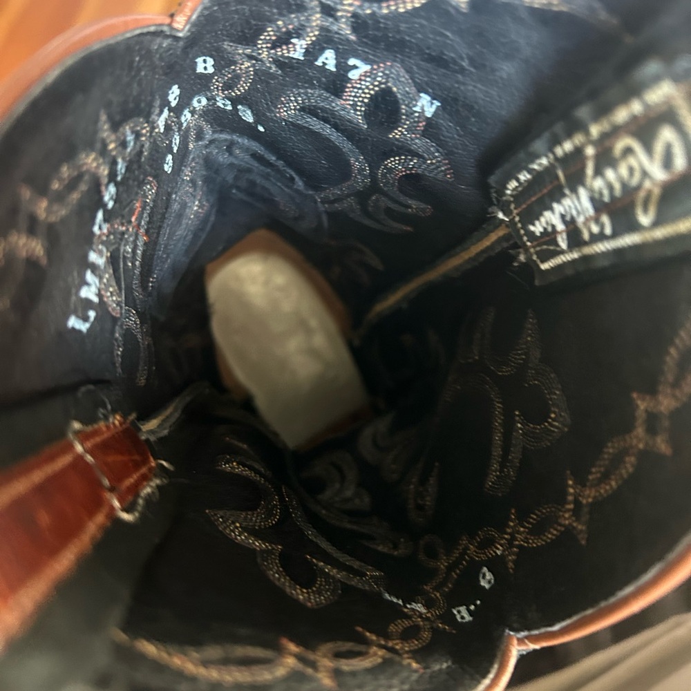 Vintage Larry Mahan Western Boots - Picture 6 of 9